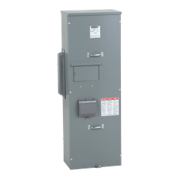 EZM3400FS – Main fusible (Class T) switch unit, EZ Meter-Pak, 400A, 240VAC max, 3ph/4W, 400A bus, OH/UG, Type 3R
