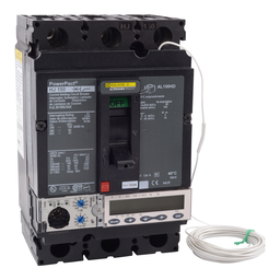 HJL36100U54X – Circuit breaker, PowerPacT H, 100A, 3 pole, 600VAC, 25kA, lugs, Micrologic 6.2E, 80%