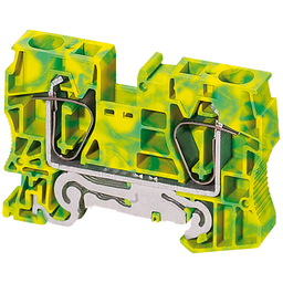 NSYTRR162PE – Terminal block, Linergy TR, spring type, protective earth, 2 points, 16mm², green-yellow, set of 50