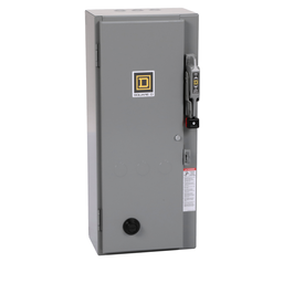 8538SBG11V02S – NEMA combination starter, Type S, nonfusible disconnect, Size 0, 18A, 5HP at 600VAC, 3 phase, 3 pole, 120VAC coil, NEMA 1