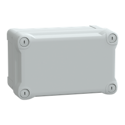 NSYTBS191210H – ABS box IP66 IK07 RAL7035 Int.H175W105D100 Ext.H192W121D105 Opaque cover H40