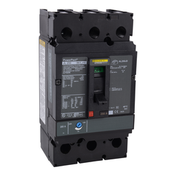 JLP36200 – Circuit breaker, PowerPacT J, 200A, 3 pole, 600VAC, 50kA, lugs, thermal magnetic, 80%