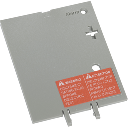 S47067 – Circuit breaker accessory, PowerPacT P/R, trip unit cover, opaque gray