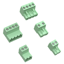 EMS58590 – Set of connectors for PowerLogic PS50 – voltage output – power – battery cable –