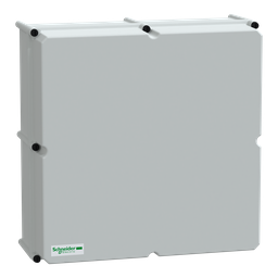 NSYPLSC5454G – PLS box, polyester rear, opaque PC cover IP66 54x54x18cm