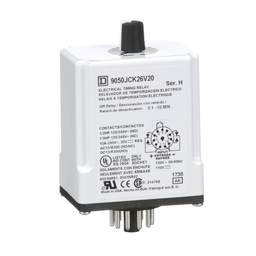 9050JCK26V20 – Timer, Harmony 9050 JCK, off delay, adjustable time, 0.1 to 10 minutes, 10A, 240V AC, 120V AC/110V DC