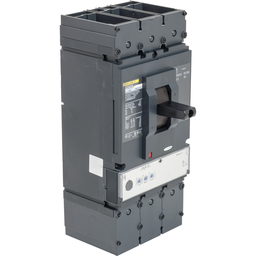LGP36400CU31X – Circuit breaker, PowerPacT L, 400A, 3 pole, 600VAC, 18kA, lugs, MicroLogic 3.3, 100%