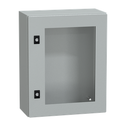 NSYCRN54200T – PanelSeT CRN tspt door w/o mount.plate. H500xW400xD200 IP66 IK08 RAL7035..