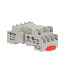 70-461-1 – Socket, SE Relays, 10A, 14 pins, screw clamp terminals, mixed contact, for 782H / 792 relays