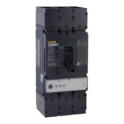 LDL34400WU31X – Circuit breaker, PowerPacT L, 400A, 3 pole, 480VAC, 18kA, lugs, MicroLogic 3.3, 80%, mission critical