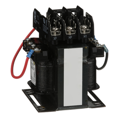 9070TF150D5 – Industrial control transformer, Type TF, 1 phase, 150VA, 600V primary, 120V secondary, 50/60Hz