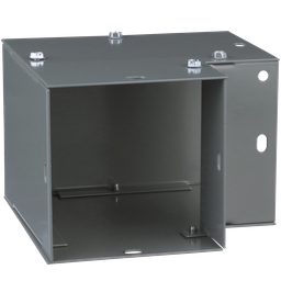 LDB490L – Wireway, Square-Duct, 4 inch by 4 inch, 90 degree elbow, N1 paint, NEMA 1