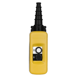XACA271 – Pendant control station, Harmony XAC, plastic, yellow, 2 push buttons with 1NO