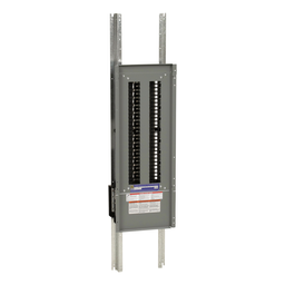 NQ54L4C – Panelboard interior, NQ, main lugs, 400A, Cu bus, 54 pole spaces, 1 phase, 3 wire, 240VAC, 48VDC