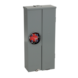 SC816D150C – Meter mains, Homeline, CSED, ringed socket, 150A, surface mount, maximum 8 spaces, 16 circuits, no bypass