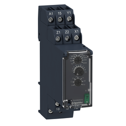 RE22R1MYMR – multifunction relay, Harmony Timer Relays, 8A, 1 CO, 0.05sâ€¦300h, symmetrical flashing, 24…240V AC DC