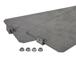 NSYPMP750DLP – Mount plate galvanised steel for DLP height=1raw in PLAenclosure W500mm