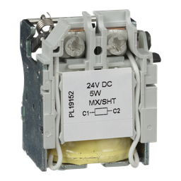 S29390 – Circuit breaker accessory, PowerPacT H/J/L, shunt trip, 24VDC