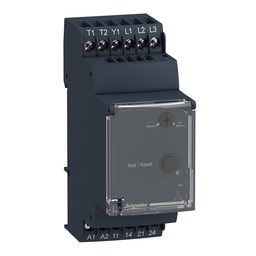 RM35TM250MW – 3-phase control relay, Harmony Control Relays, 5A , 2NO, 24..240V AC DC