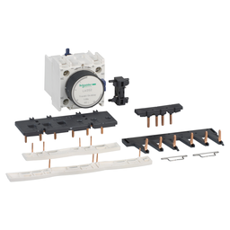 LAD91217 – Kit for star delta starter assembling, for 3 x contactors LC1D09-D38 star identical, with timer block