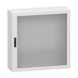 NSYCRN1010300T – Glazed steel door, PanelSeT CRN, without mounting plate, 1000x1000x300mm, IP66, IK08, RAL7035