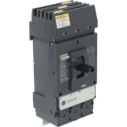 LDA36400U33X – Circuit breaker, PowerPacT L, 400A, 3 pole, 600VAC, 14kA, I-Line, Micrologic 3.3S, 80%, ABC