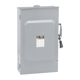 Square D D324NRB Safety Switch Fusible 200A 3P NEMA-3R 240V , Single Throw