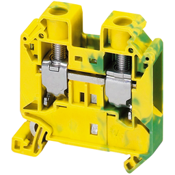 NSYTRV162PE – Terminal block, Linergy TR, green-yellow, 16mm2, protective earth, 2 points, Set of 50
