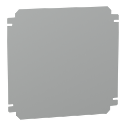 NSYMM33SB – Plain mounting plate H300xW300mm made of galvanised sheet steel