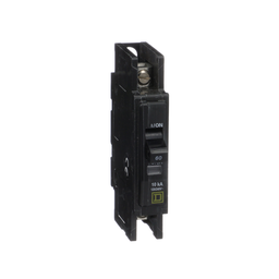 QOU160 – Mini circuit breaker, QOU, 60A, 1 pole, 120/240 VAC, 10kA