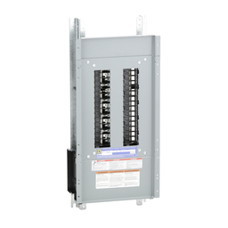 NQ430L2C – Panelboard interior, NQ, main lugs, 225A, Cu bus, 30 pole spaces, 3 phase, 4 wire, 240VAC, 48VDC