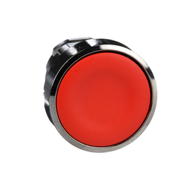 ZB4BA4 – Harmony, 22mm Push Button, flush push button head, spring return, red, unmarked