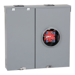 RC200SFMG – Meter mains, QO, CSED, ringless socket, 200A, outdoor surface mount, no bypass