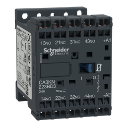 CA3KN223BD3 – Control relay, TeSys K, 2 NO   2 NC, lt or eq to 690V, 24VDC standard coil