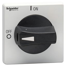 VLSH2S5B – Disconnect switch, TeSys VLS, protruding rotary handle, screw mounting, 65×65 mm, black handle, 5 mm shaft