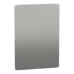 NSYMM1410 – Plain mounting plate H1400xW1000mm made of galvanised sheet steel