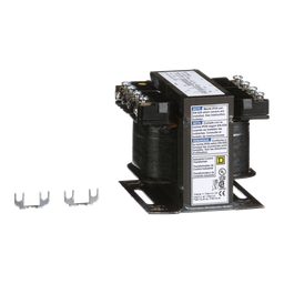 9070T100D23 – Transformer, Type T, industrial control, 100VA, 1 phase, 120x240V primary, 24V secondary, 55C rise