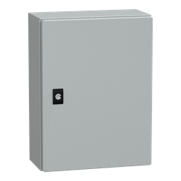 NSYCRN43150 – PanelSeT CRN plain door w/o mount.plate. H400xW300xD150 IP66 IK10 RAL7035..