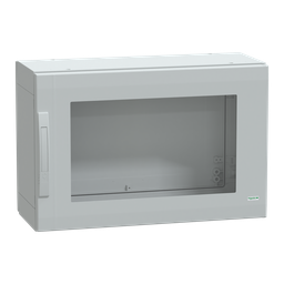 NSYPLA573TG – Floor standing polyester enclosure, Thalassa PLA, glazed door, completely sealed, 500x750x320mm, IP65, IK08