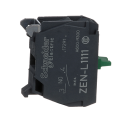 ZENL1111 – Harmony, 22mm Push Button, contact block, panel mount, 1 NO, screw clamp terminal