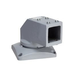 NSYCMUMC50 – Horizontal rotating bracket, square 50 mm RAL 7040. For S3CM HMI encl.