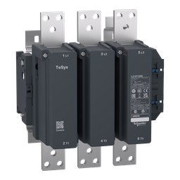 LC1F1250 – contactor body withou coil, TeSys F, 3P(3NO), AC-1