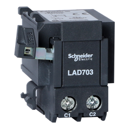 LAD703B – TeSys Deca thermal overload relays – remote electrical stop – 24 V DC/AC