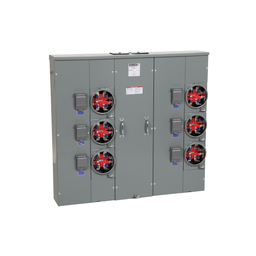 Square D MPH86200 800A Bus, 200A Max Breaker, 120/240VAC, 1P3W, 6 Socket, Horn Bypass, 5 Jaws, NEMA 3R Ringless Meter Center<br><font color="FF0000">Note: Installers Responsibility to Confirm Approved by Local Inspector</br></font>