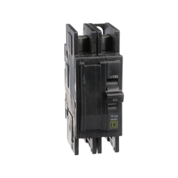 QOUR250 – Mini circuit breaker, QOU, 50A, 2 pole, 120/240 VAC, 10kA, field reversible lugs