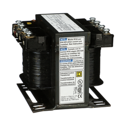 9070T100D31 – Transformer, Type T, industrial control, 100VA, 1 phase, 240x480V primary, 120/240V secondary, 55C rise