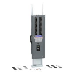 QONQ42MS300 – Load center interior, QO, main breaker, 300A, Al bus, 42 pole spaces, 1 phase, 3 wire. NQ enclosure