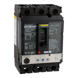 HJL36060CU31X – Circuit breaker, PowerPacT H, 60A, 3 pole, 600VAC, 25kA, lugs, Micrologic 3.2, 100%