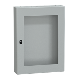 NSYS3DM8615T – PanelSeT S3DM H800xW600xD150.IP66 IK10 RAL7035. top and bottom.