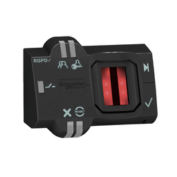 XB5S6B2L2 – Biometric switch bistable RGPD, Harmony XB5S, plastic, 22mm, connection by 2m cable, 24V AC DC